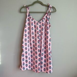 Old Navy Pink Floral Sleeveless Dress